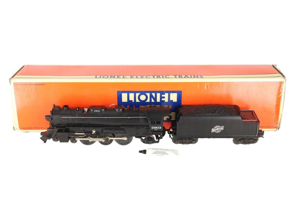 Lionel 6-18630 O Chicago and North Western 4-6-2 Steam Locomotive & Tender #2903 VG/Box
