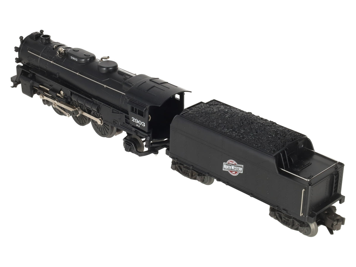 Lionel 6-18630 O Chicago and North Western 4-6-2 Steam Locomotive & Tender #2903 VG/Box