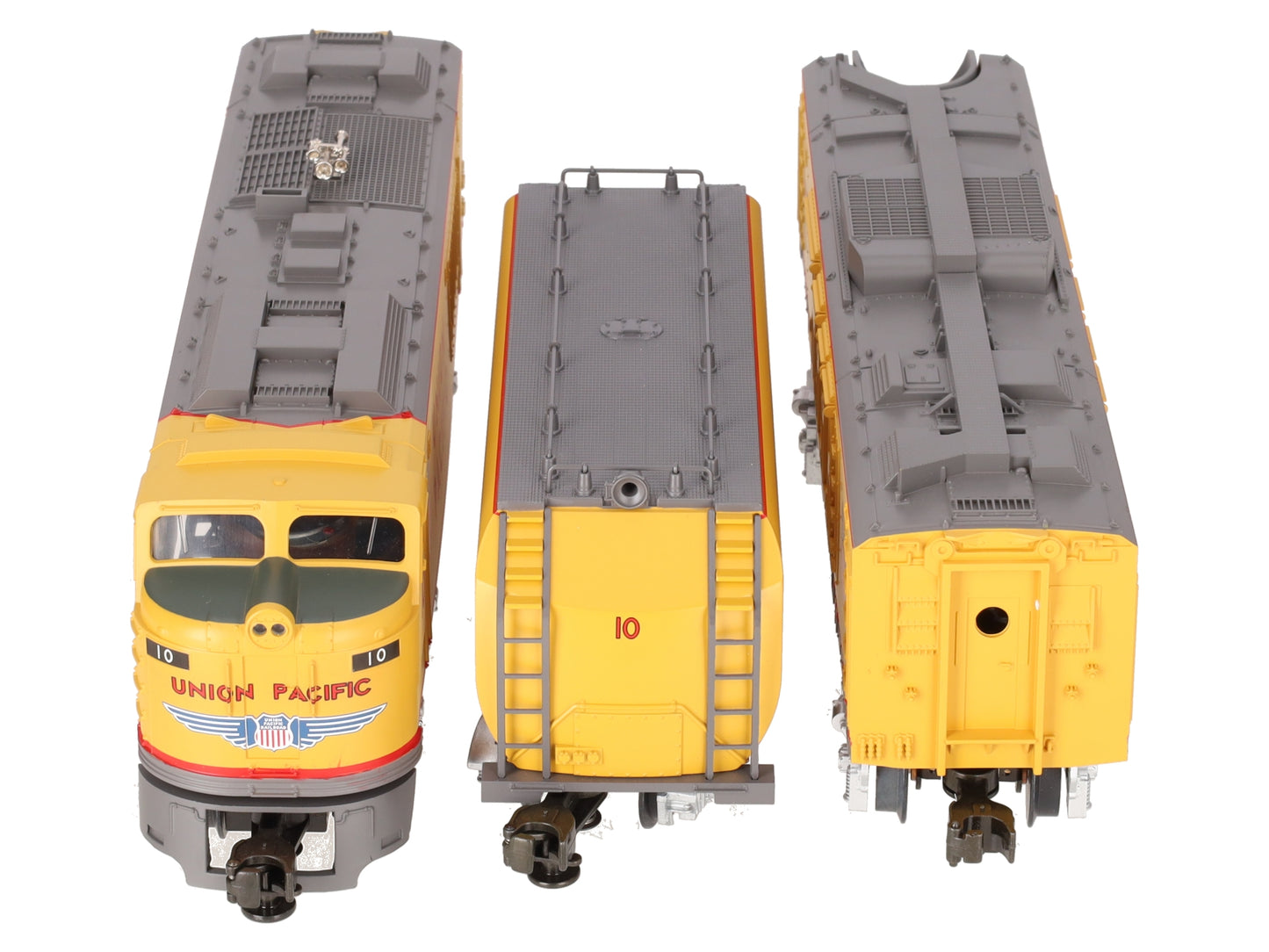 MTH 30-2009 O Gauge Union Pacific 3-Piece Gas Turbine Diesel Engine Set #10/10B LN/Box