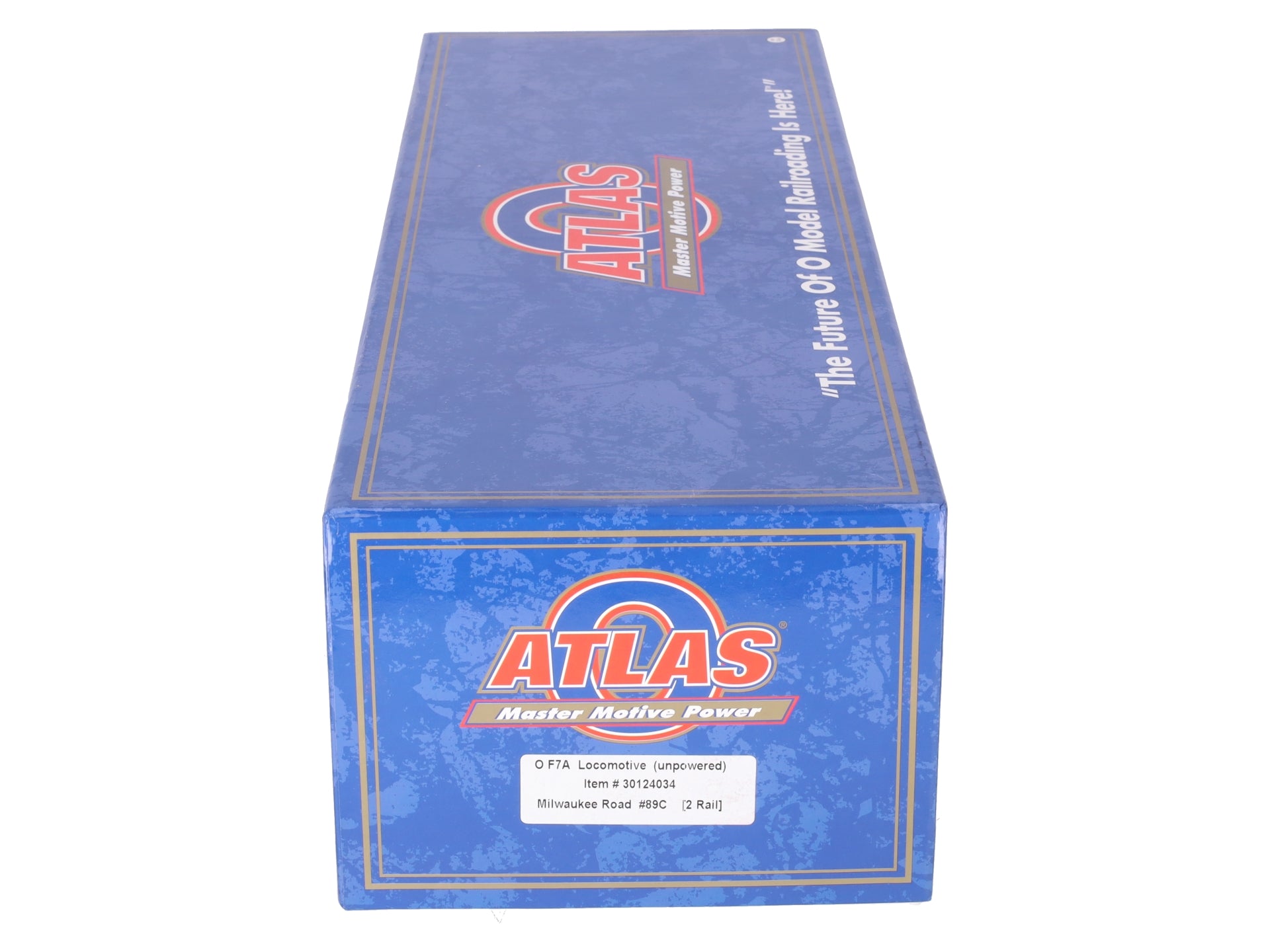 Atlas 30124034 O Milwaukee EMD F7A Early Phase 1 Diesel Locomotive #89C [2-Rail] LN/Box
