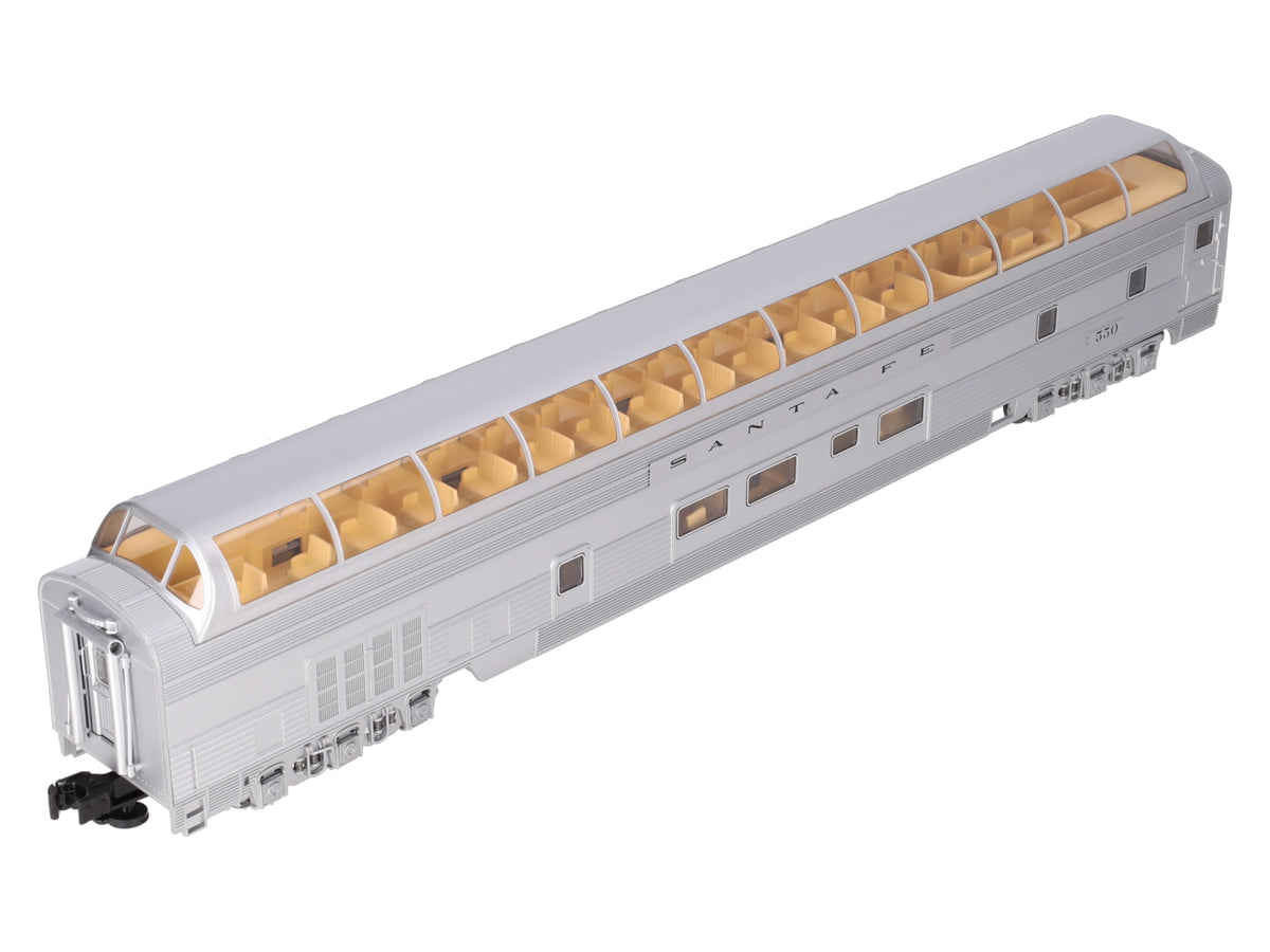 Lionel 1927030 O Gauge Santa Fe 21 Stationsounds Diner Dome #550 EX/Box