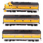 Athearn G3252 HO Scale D.&R.G.W. "Rio Grande Zephyr" F-9 ABB Diesel Set EX/Box