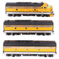 Athearn G3252 HO Scale D.&R.G.W. "Rio Grande Zephyr" F-9 ABB Diesel Set EX/Box