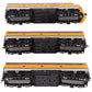 Athearn G3252 HO Scale D.&R.G.W. "Rio Grande Zephyr" F-9 ABB Diesel Set EX/Box