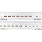 Lionel 1927020 O Santa Fe Passenger 2 Car Set #1