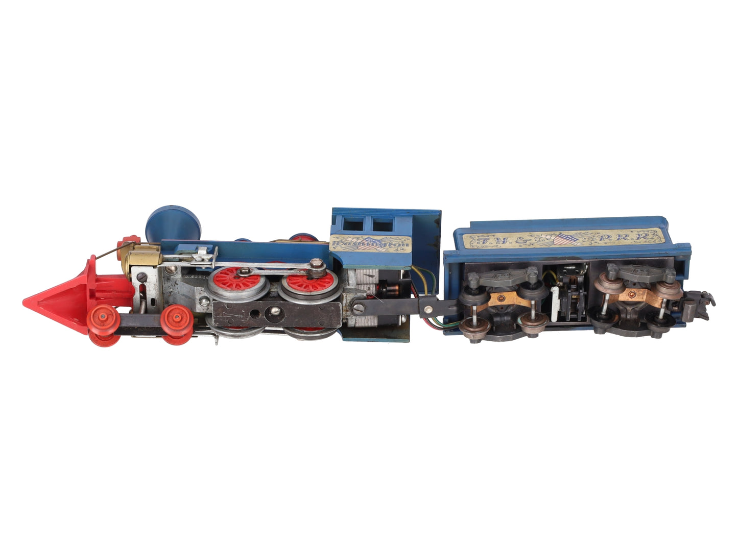American Flyer 21089 S F.Y & P.R.R "Washington" 4-4-0 Steam Locomotive & Tender VG