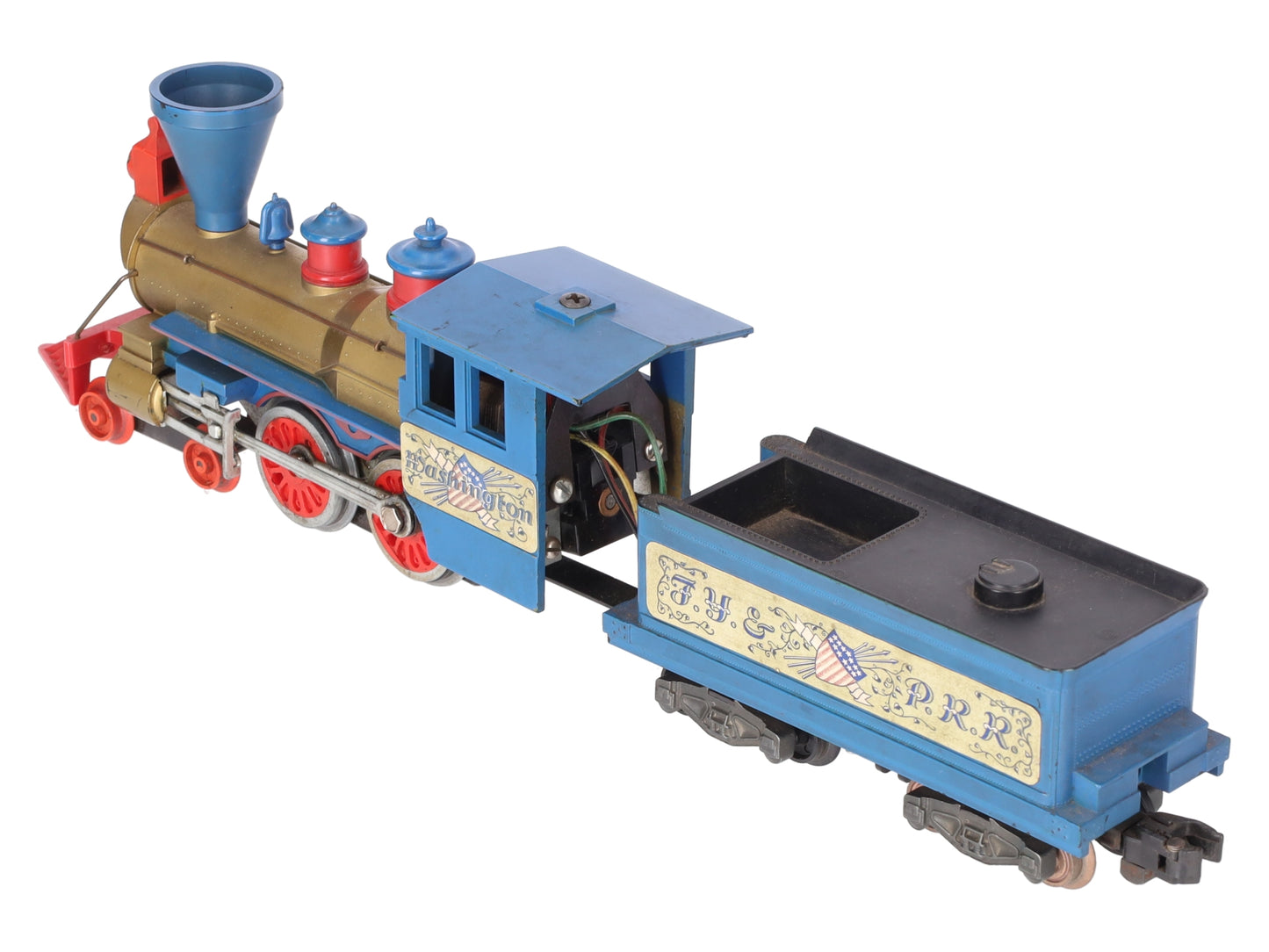 American Flyer 21089 S F.Y & P.R.R "Washington" 4-4-0 Steam Locomotive & Tender VG