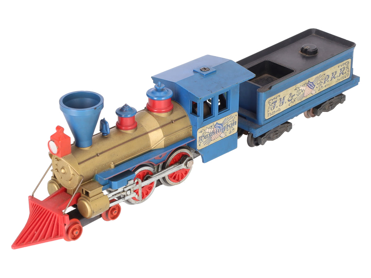 American Flyer 21089 S F.Y & P.R.R "Washington" 4-4-0 Steam Locomotive & Tender VG