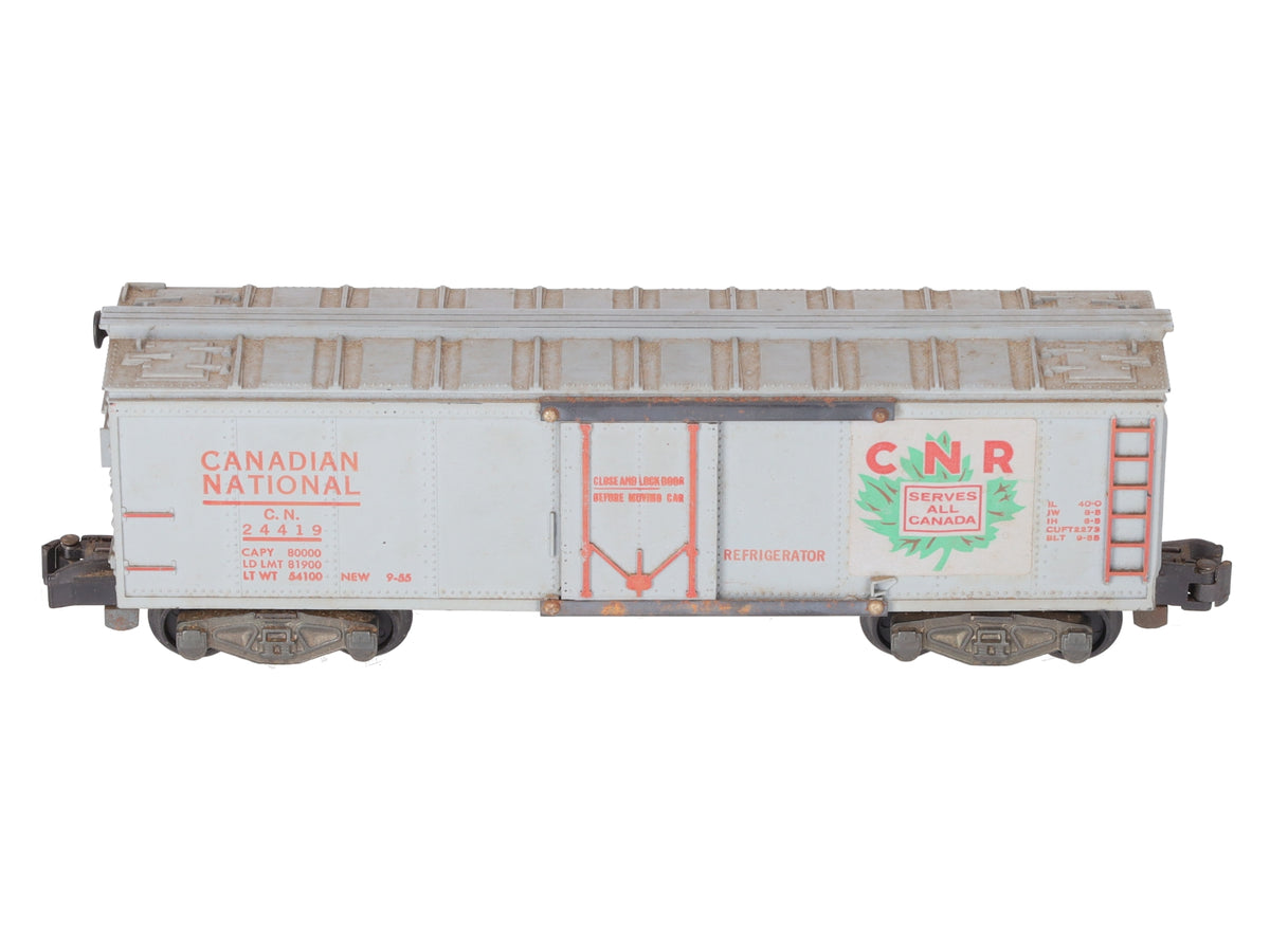 American Flyer 24419 Vintage S Canadian National Reefer VG