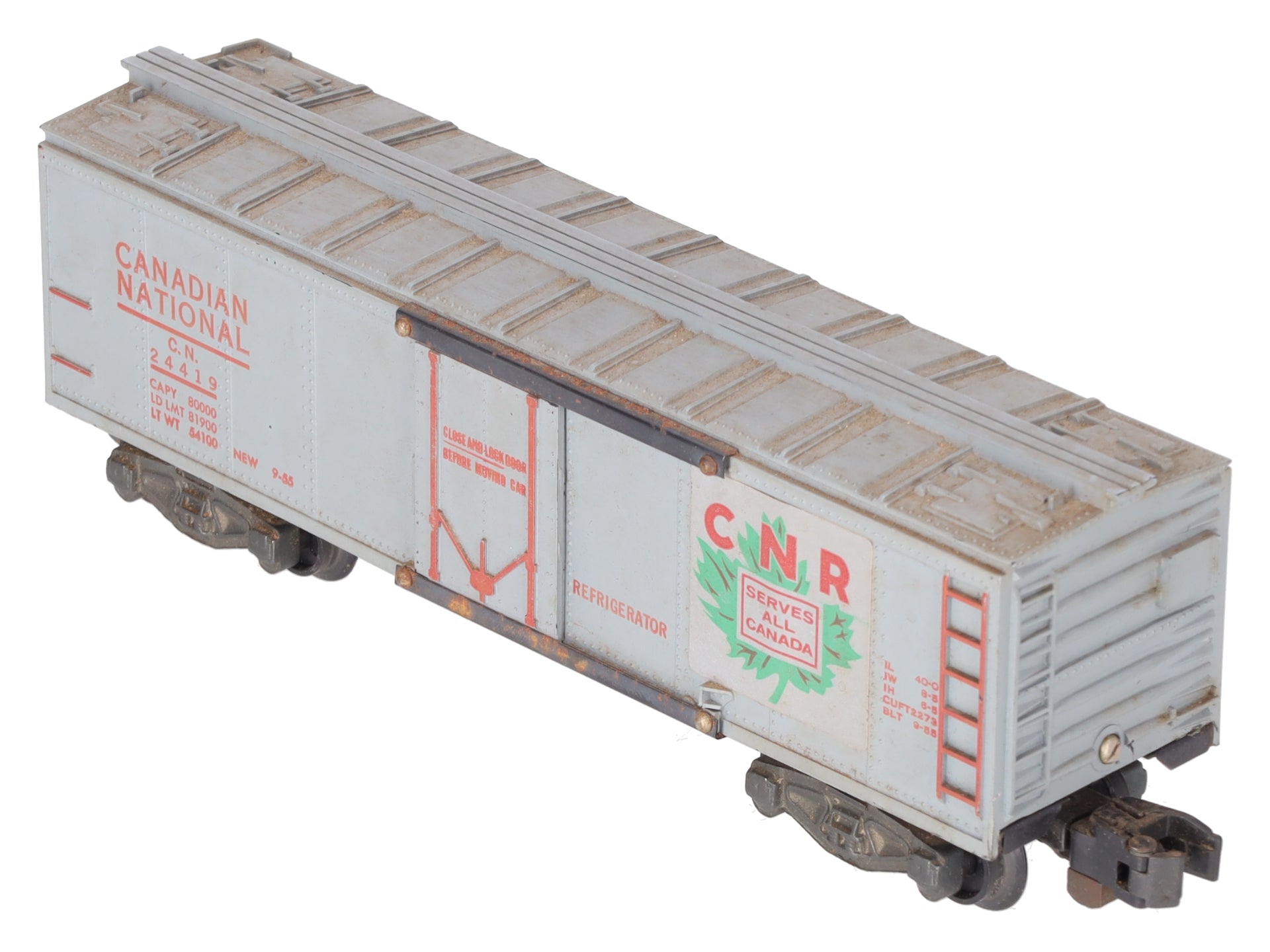 American Flyer 24419 Vintage S Canadian National Reefer VG