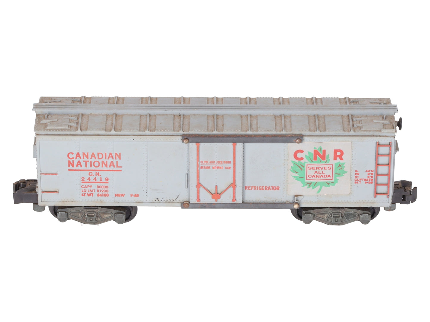 American Flyer 24419 Vintage S Canadian National Reefer VG