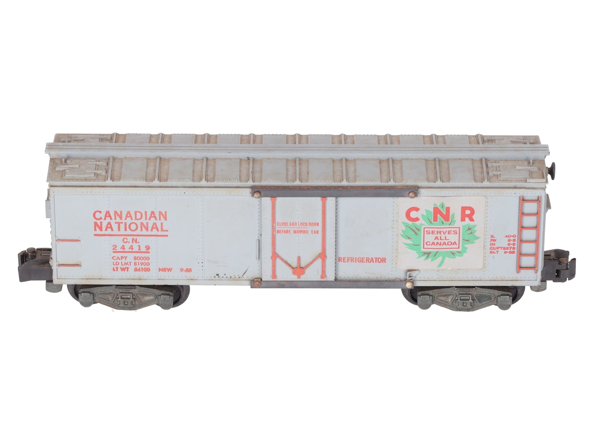 American Flyer 24419 Vintage S Canadian National Reefer VG