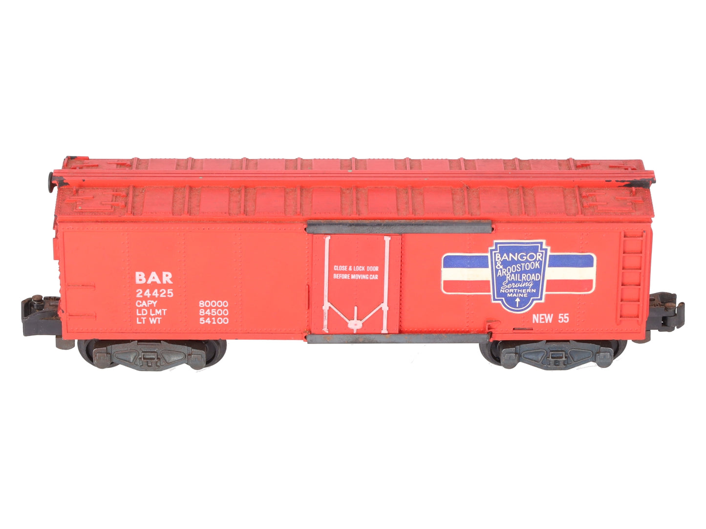 American Flyer 24425 Vintage S BAR Refrigerator Car - RARE VG