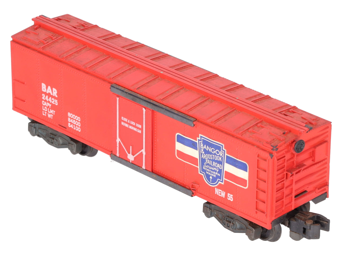 American Flyer 24425 Vintage S BAR Refrigerator Car - RARE VG