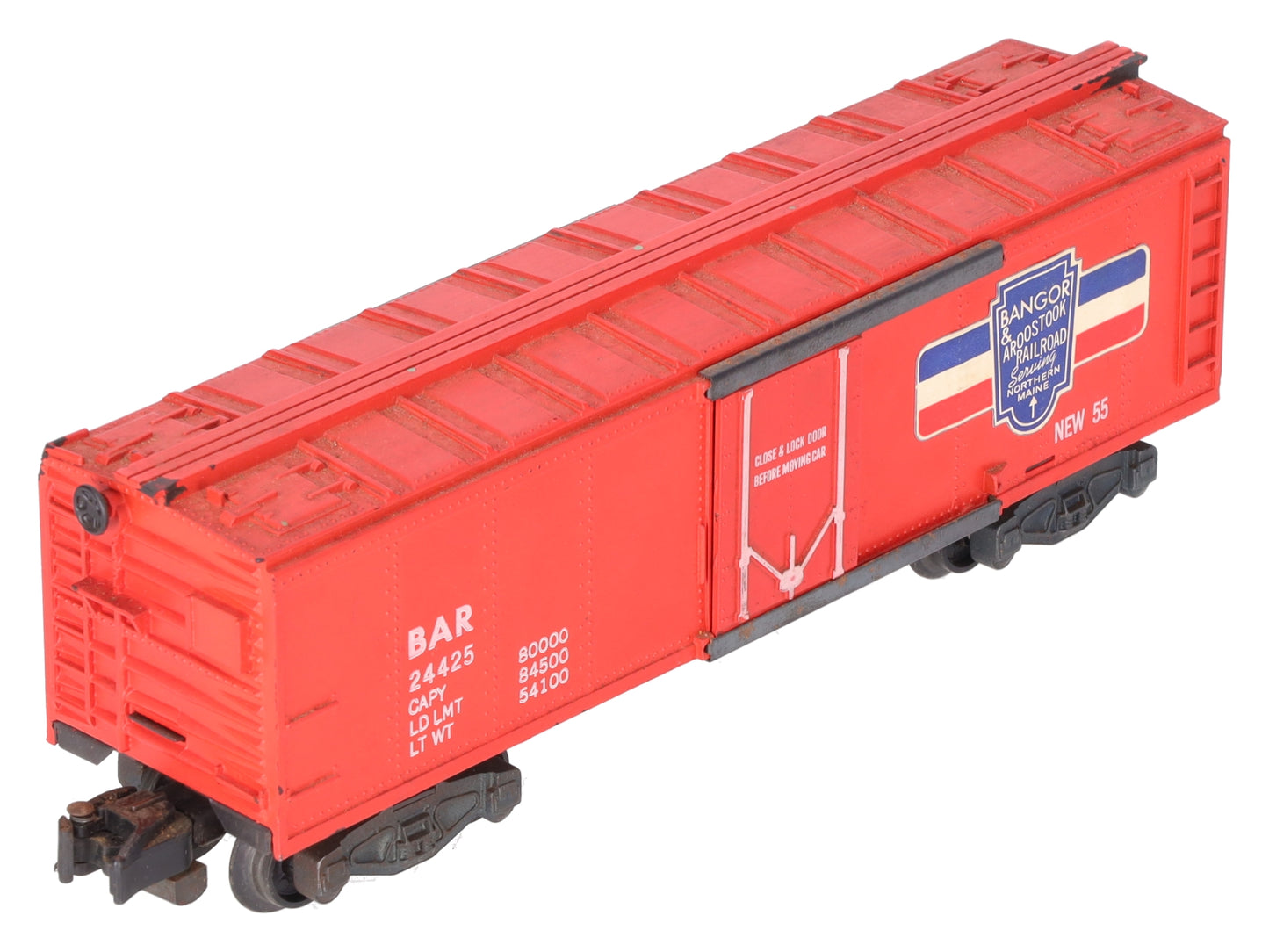 American Flyer 24425 Vintage S BAR Refrigerator Car - RARE VG
