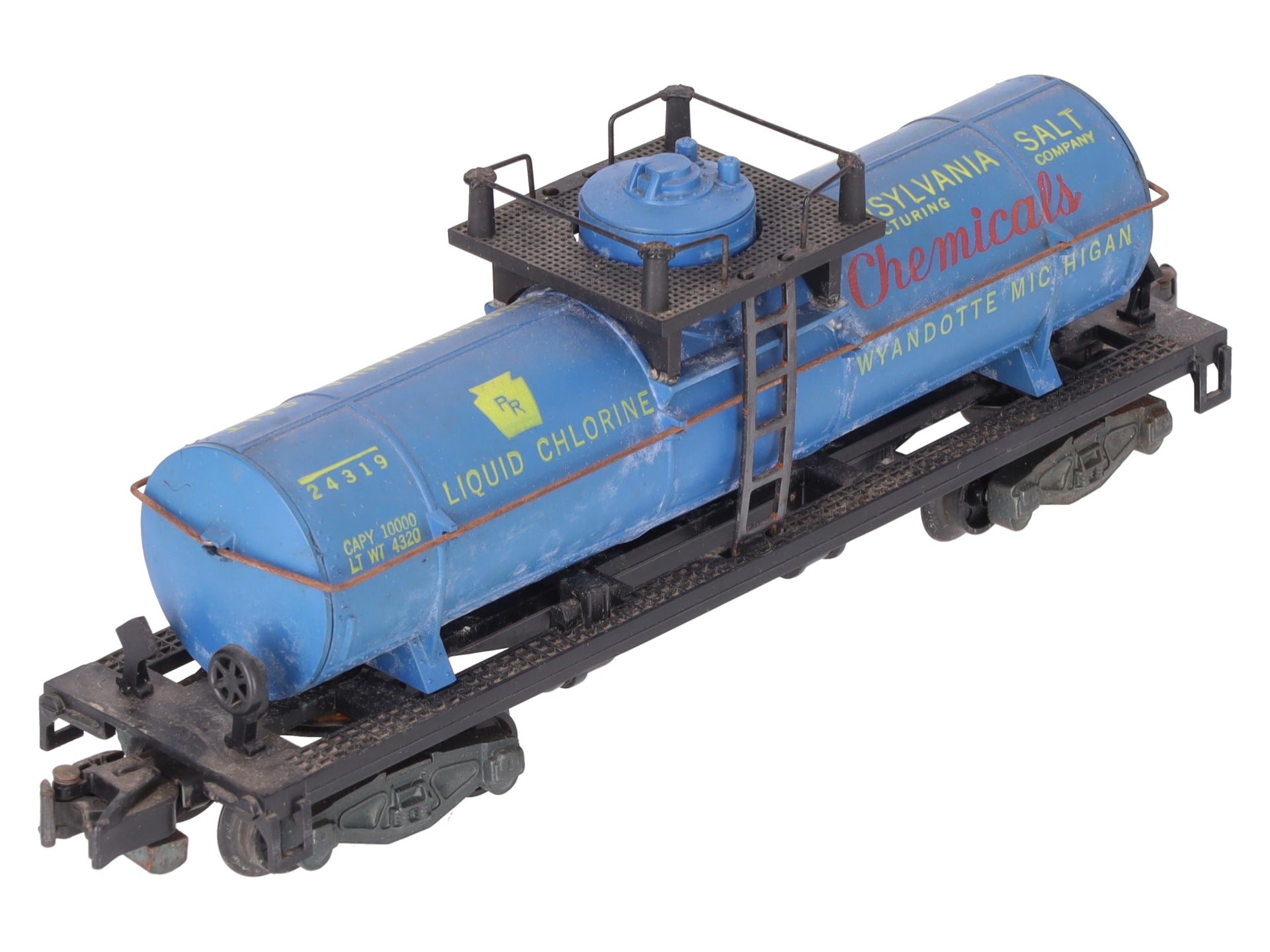 American Flyer 24319 Vintage S Penn Salt Tank Car - RARE VG