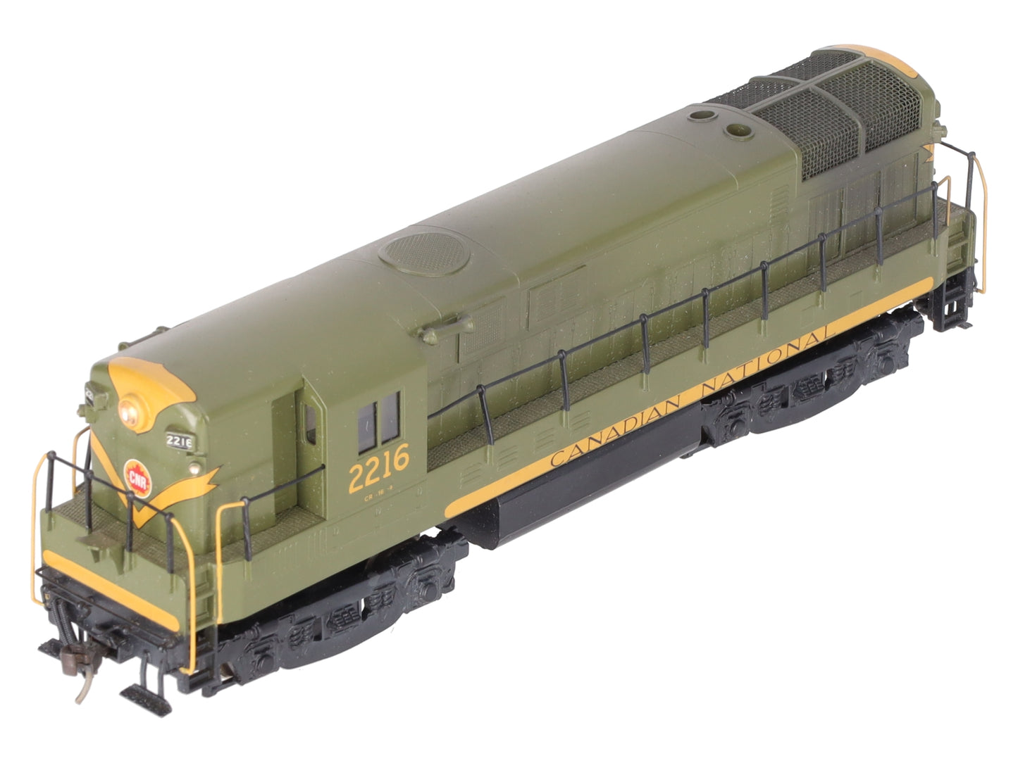 Howell Day HO BRASS Red Ball Baby Trainmaster H-16-44 Diesel Locomotive- Painted/Box