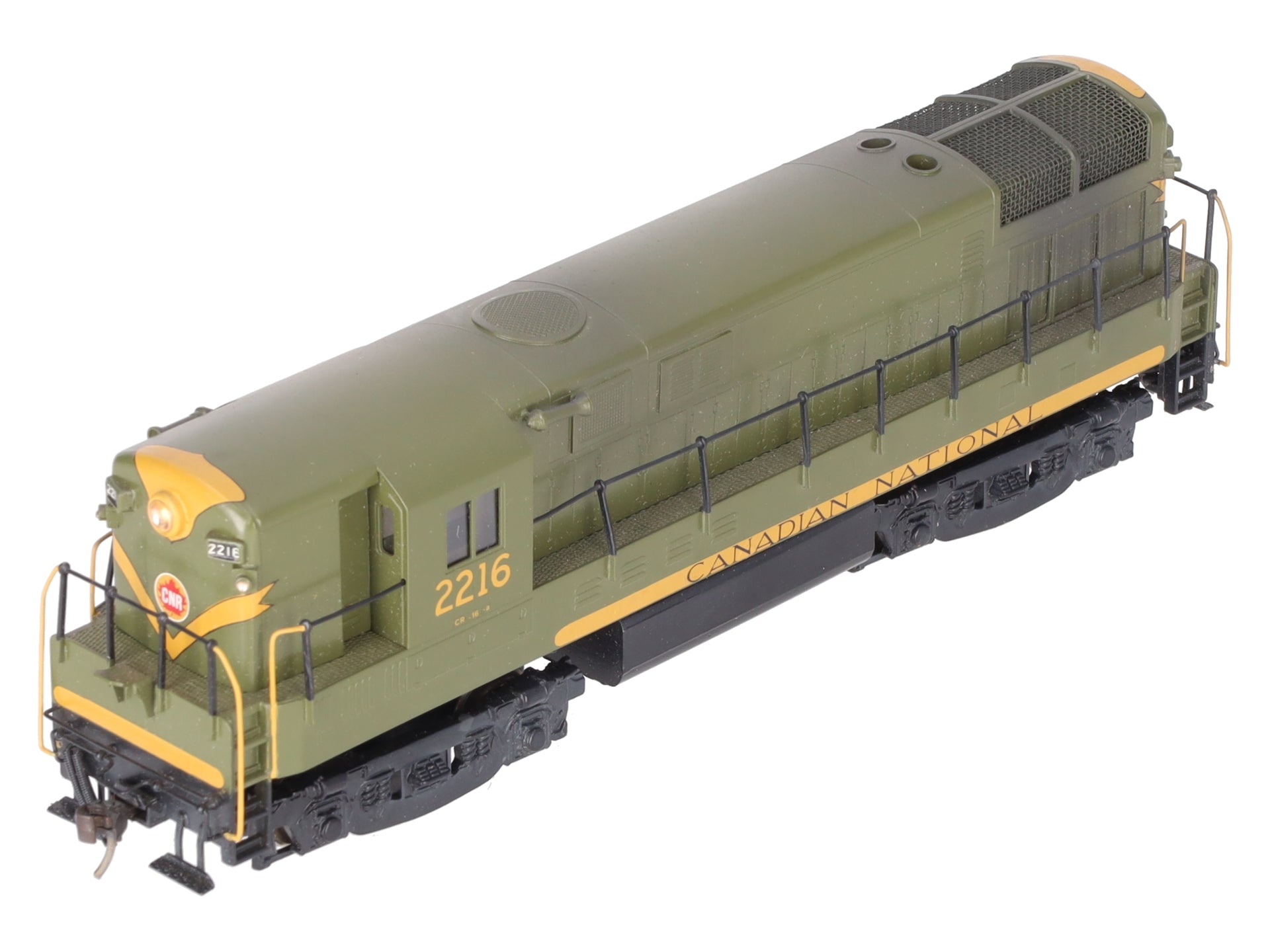 Howell Day HO BRASS Red Ball Baby Trainmaster H-16-44 Diesel Locomotive- Painted/Box
