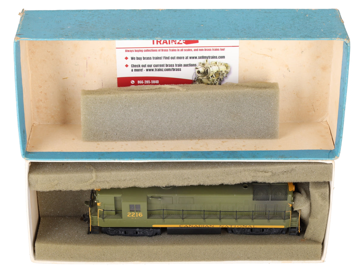 Howell Day HO BRASS Red Ball Baby Trainmaster H-16-44 Diesel Locomotive- Painted/Box