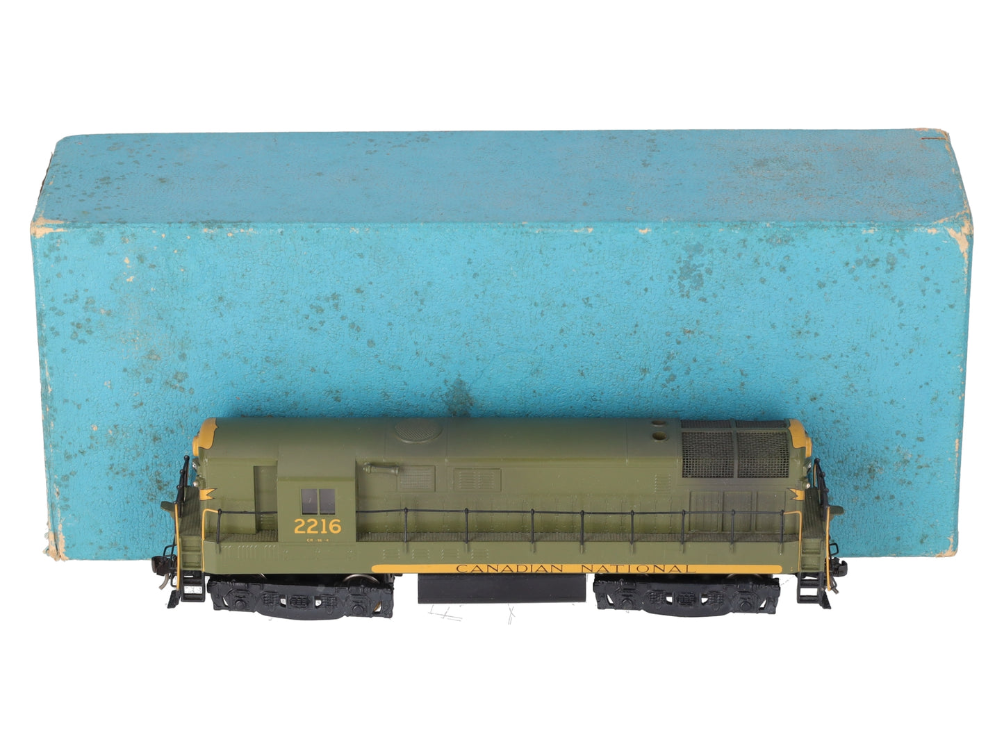 Howell Day HO BRASS Red Ball Baby Trainmaster H-16-44 Diesel Locomotive- Painted/Box