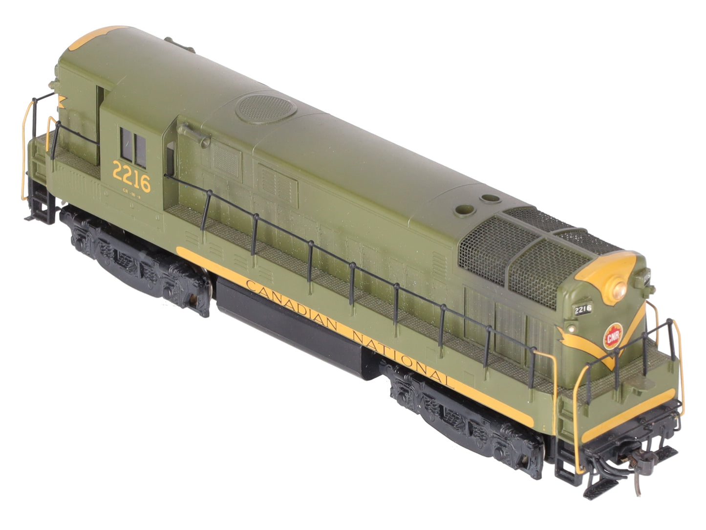 Howell Day HO BRASS Red Ball Baby Trainmaster H-16-44 Diesel Locomotive- Painted/Box