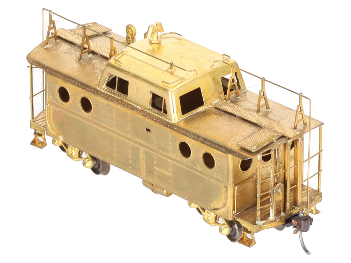 Alco Models X-104 HO Scale BRASS PRR N-5c Caboose - Unpainted EX/Box