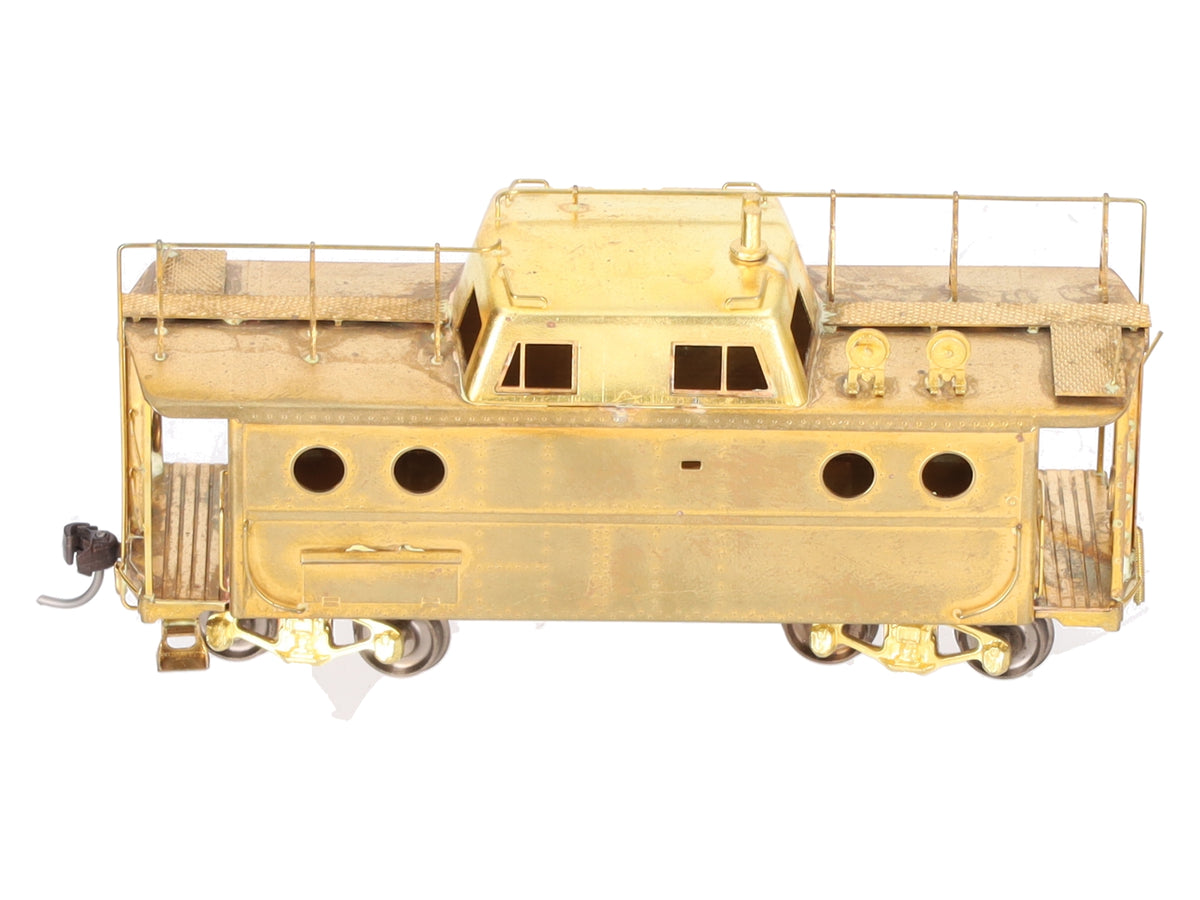 Alco Models X-104 HO Scale BRASS PRR N-5c Caboose - Unpainted EX/Box
