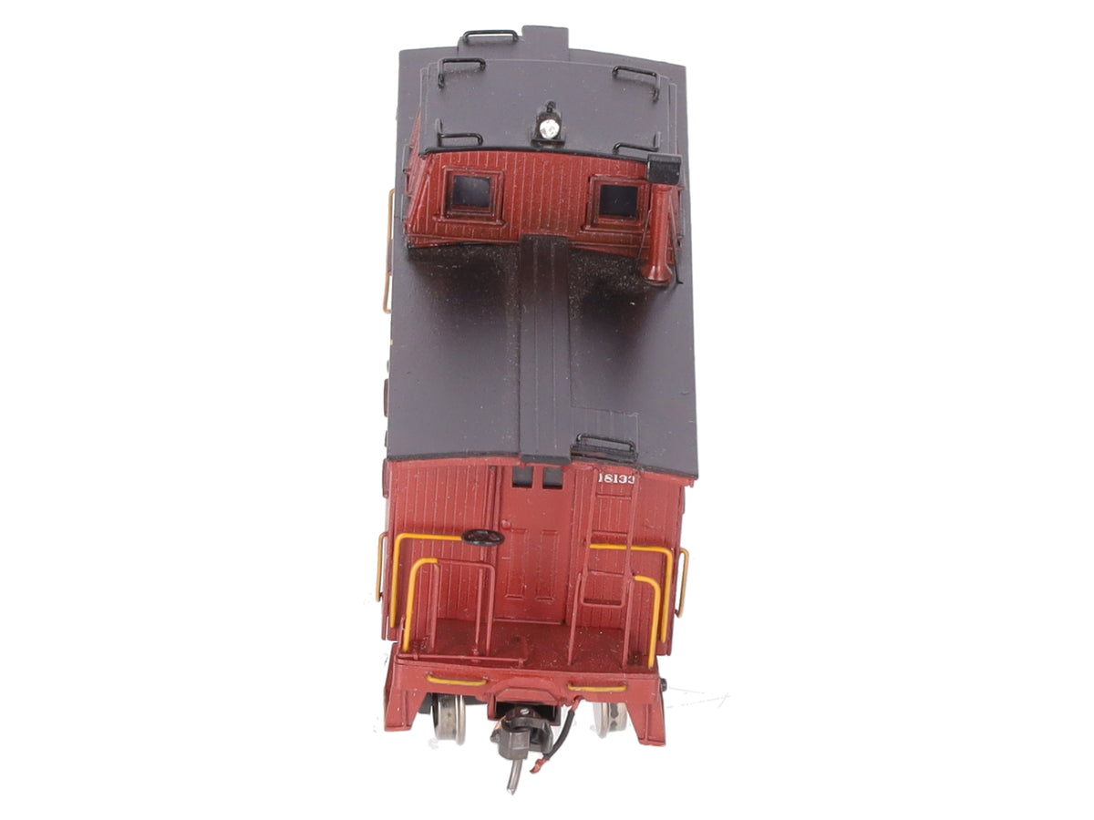 Alco Models HO BRASS New York Central 24' Wood Caboose Offset Cupola- Painted/Box