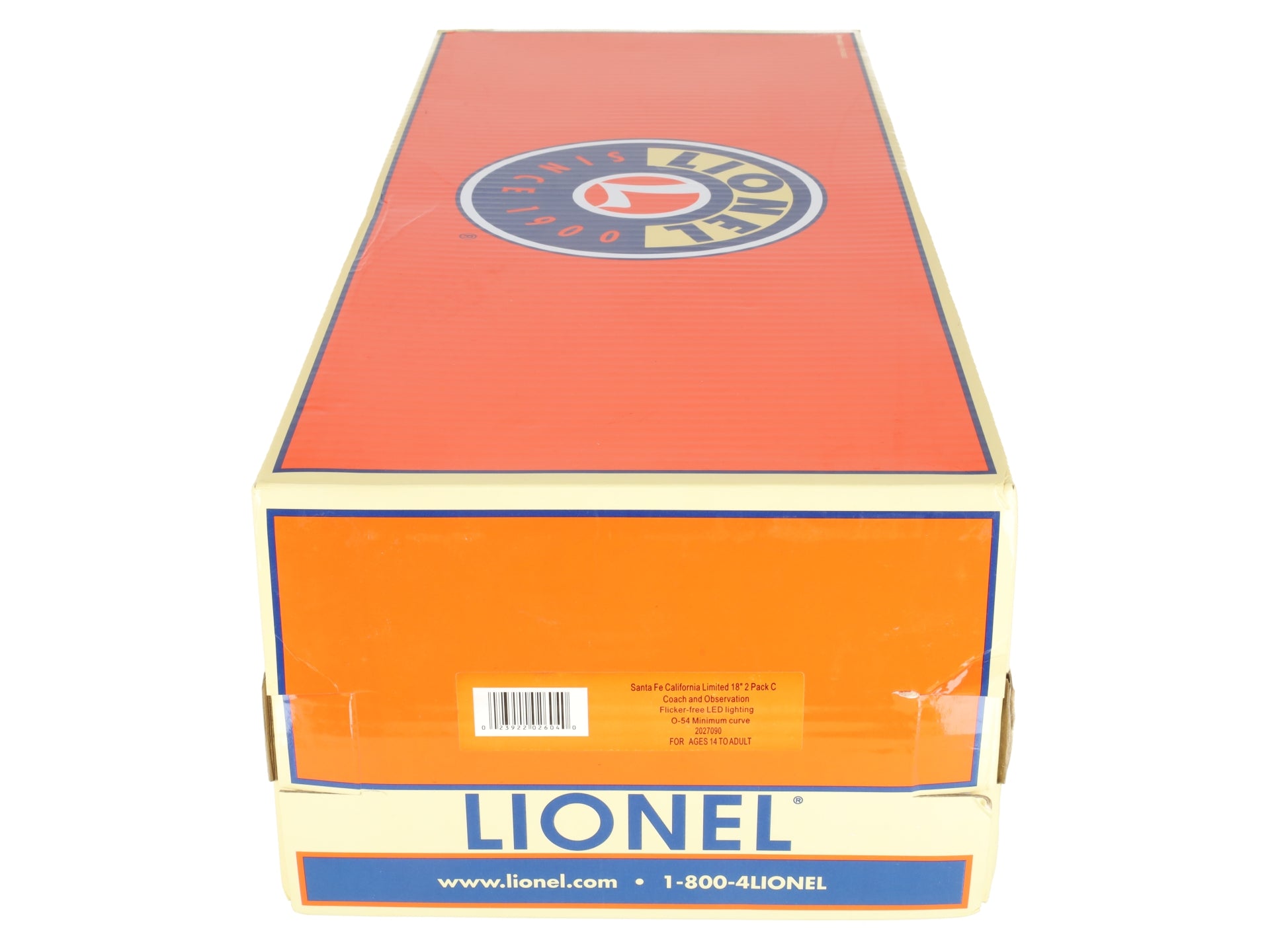 Lionel 2027090 O Santa Fe California Limited 18
