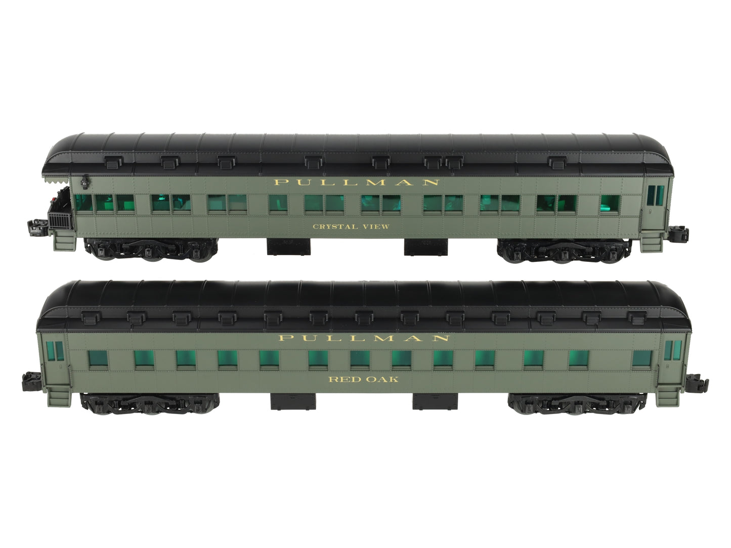 Lionel 2027090 O Santa Fe California Limited 18" Passenger Car Set C (Set of 2) EX/Box