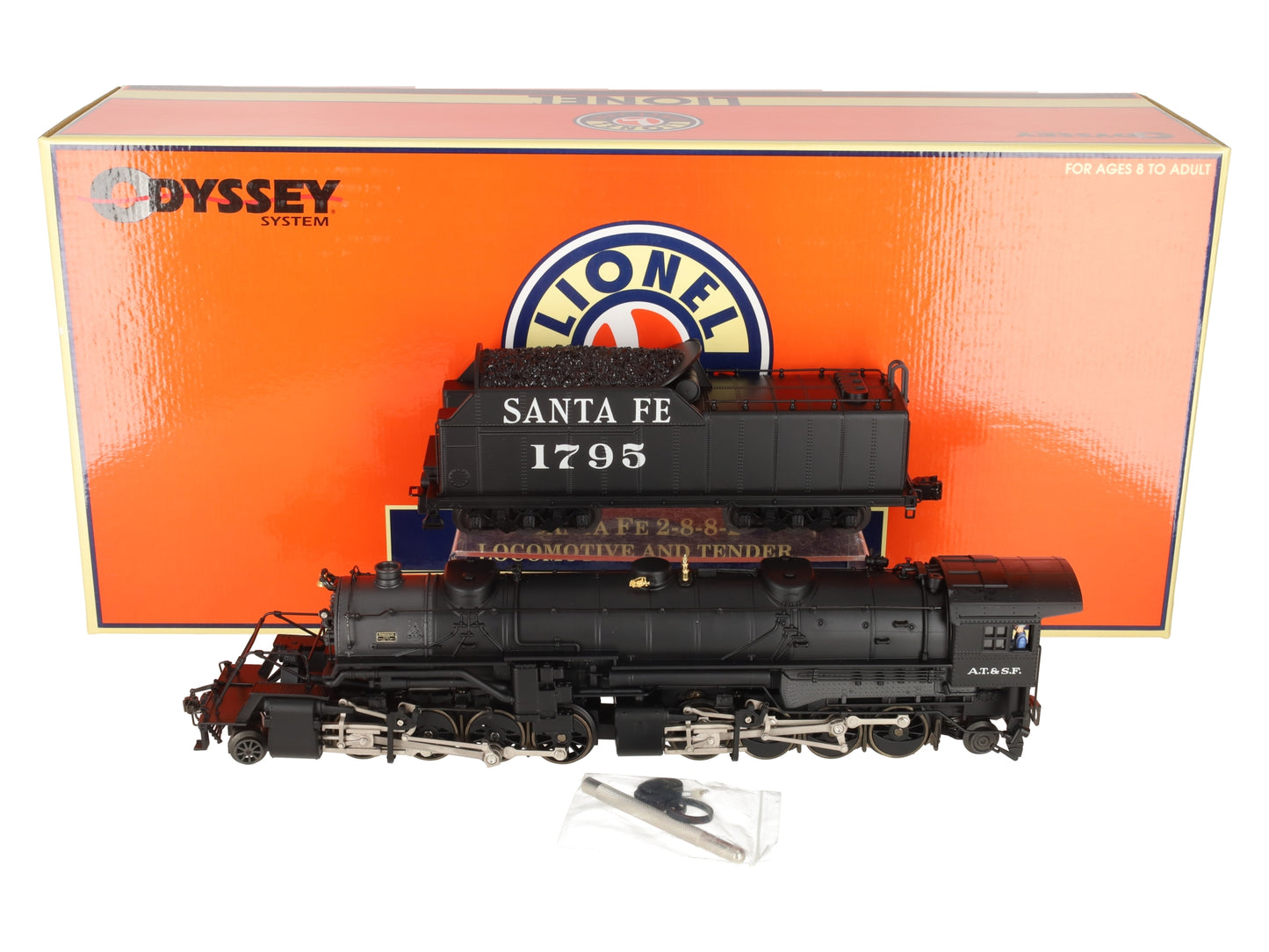 Lionel 6-38030 O Santa Fe 2-8-8-2 Mallet Steam Locomotive & Tender #1795 LN/Box