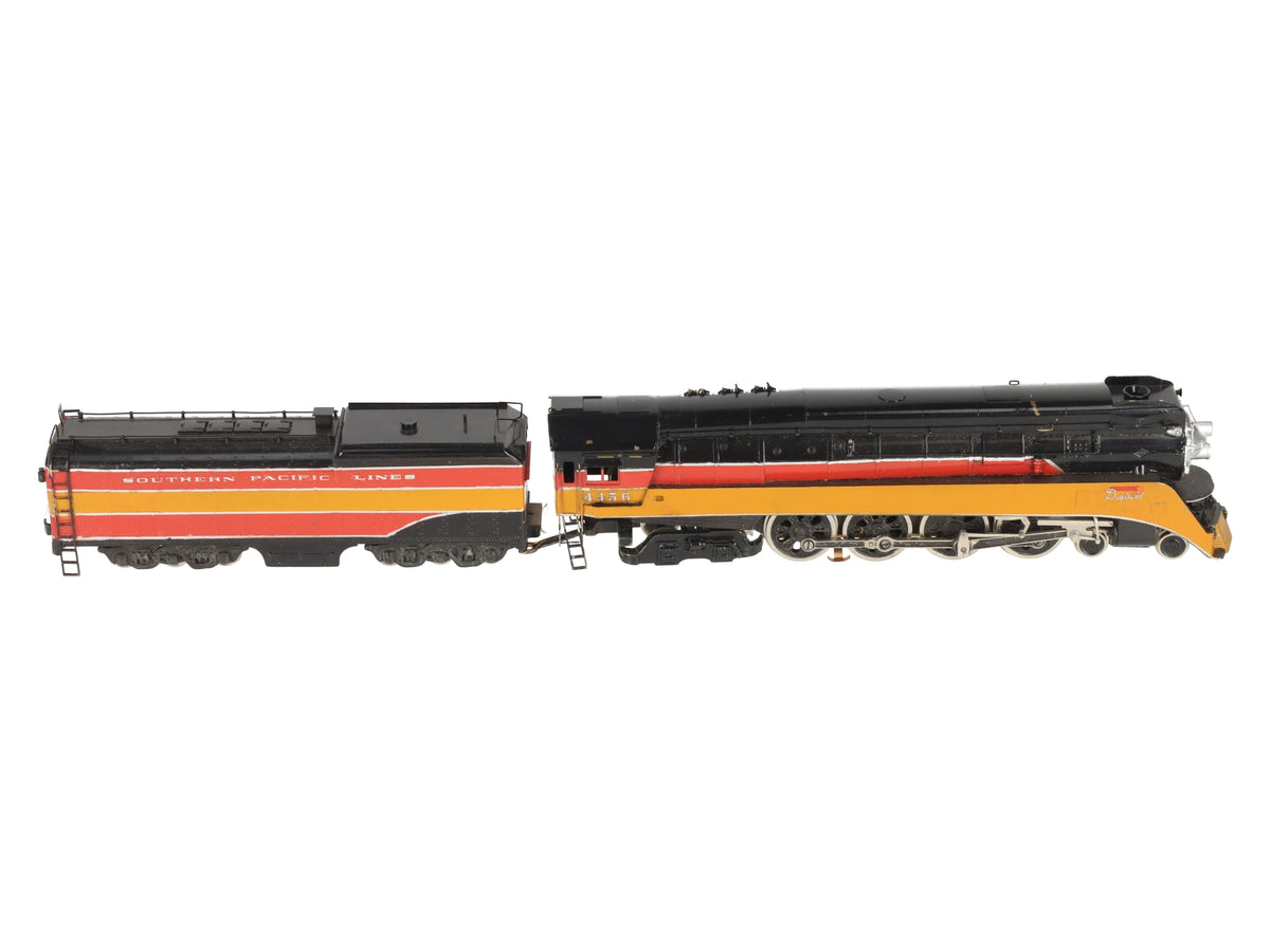 United Scale Models HO SP Daylight 4-8-4 GS-4 Steam Locomotive & Tender - F/P EX/Box