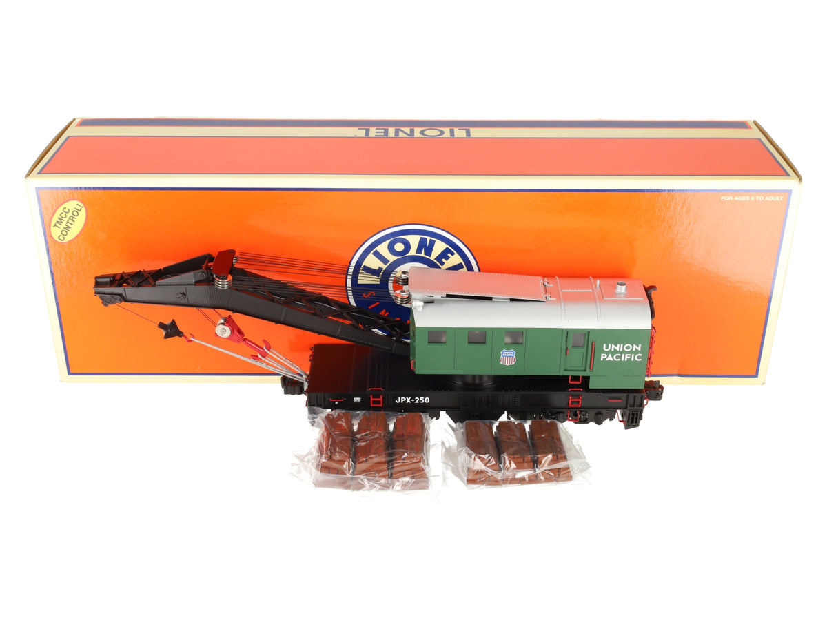 Lionel 6-29804 O Union Pacific Crane Car with TMCC LN/Box