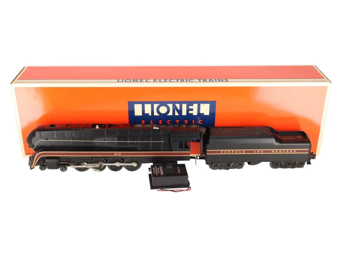 Lionel 6-18040 O Norfolk & Western 4-8-4 J Class Steam Locomotive & Tender #612 LN/Box