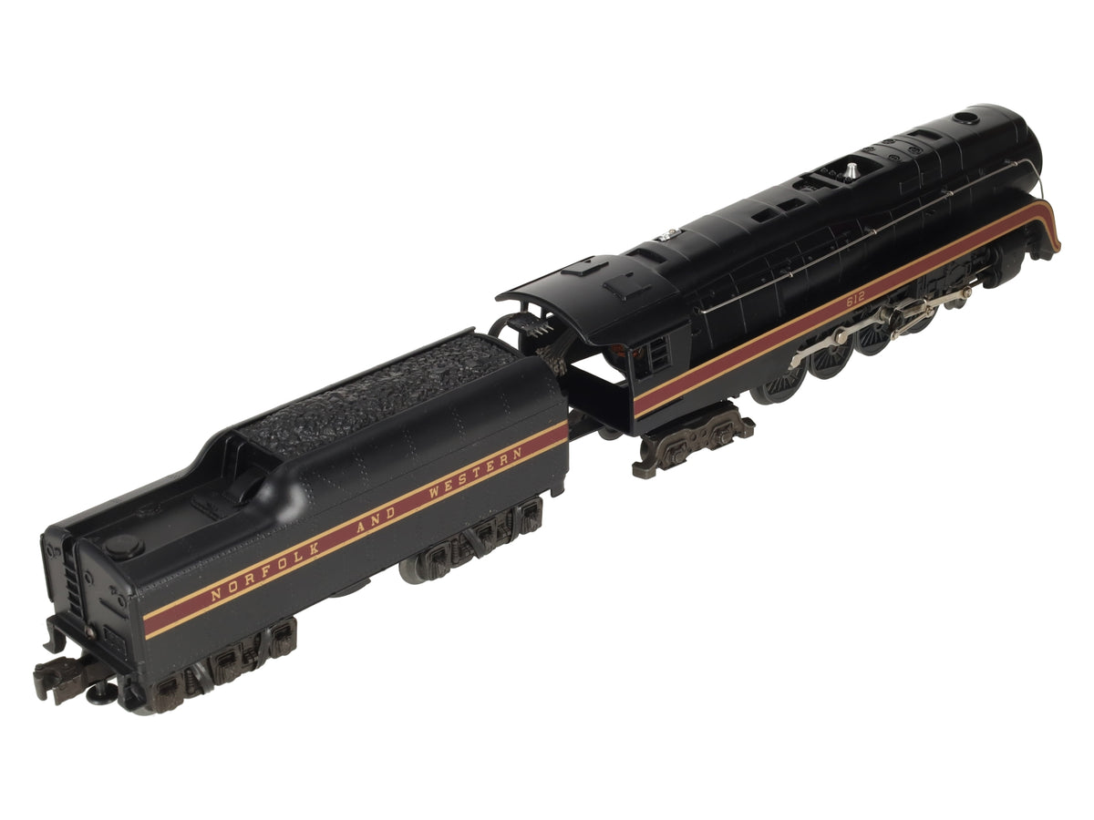 Lionel 6-18040 O Norfolk & Western 4-8-4 J Class Steam Locomotive & Tender #612 LN/Box