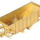 Iron Horse On3 Scale BRASS East Broadtop 2- Bay Oar Hopper Car- Unpainted EX/Box