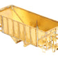 Iron Horse On3 Scale BRASS East Broadtop 2- Bay Oar Hopper Car- Unpainted EX/Box