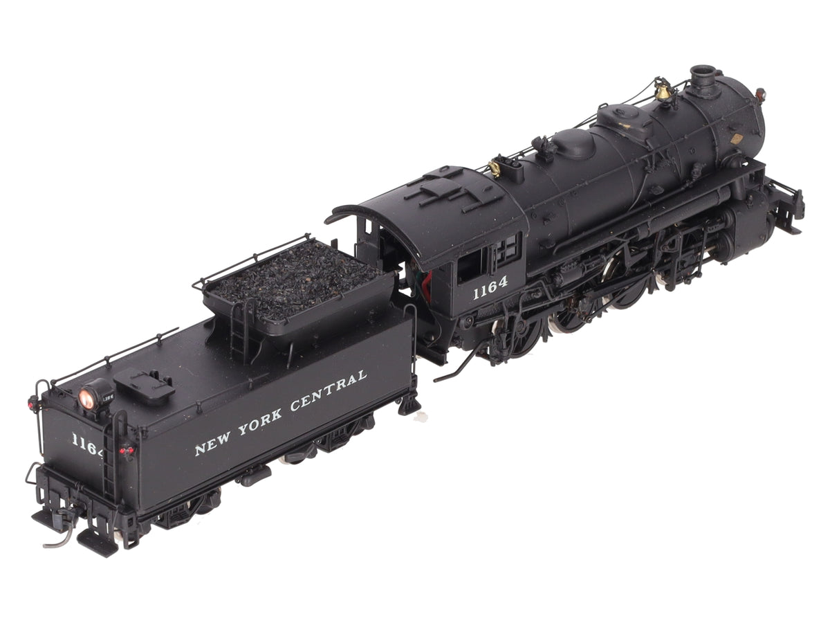 Alco Models S-120 HO Scale BRASS NYC G-46h 2-8-0 Steam Loco w/ Tender - Painted/Box