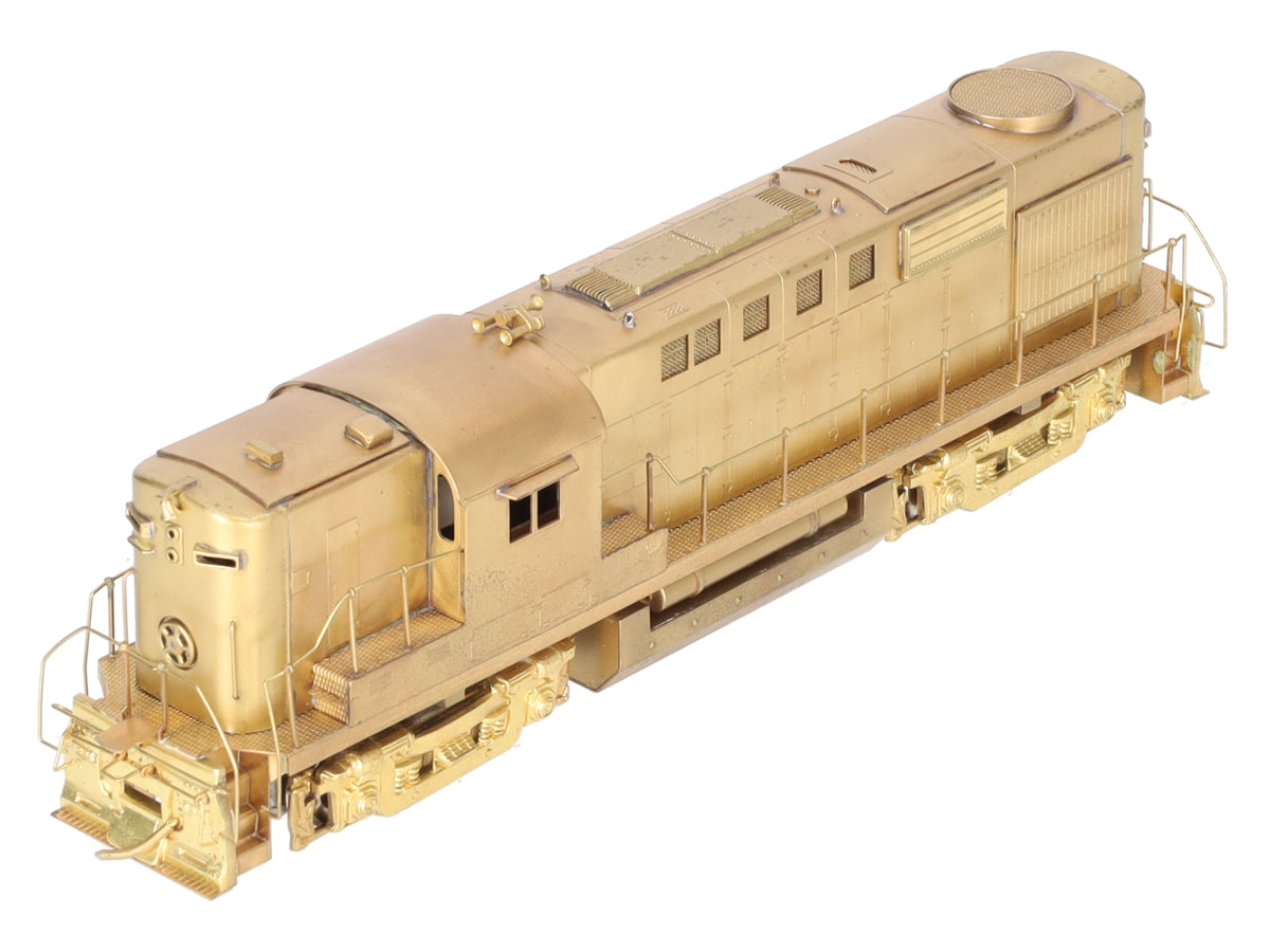Alco Models D-127 HO Brass M.L.W. RS-18 Diesel Locomotive - unpainted EX/Box