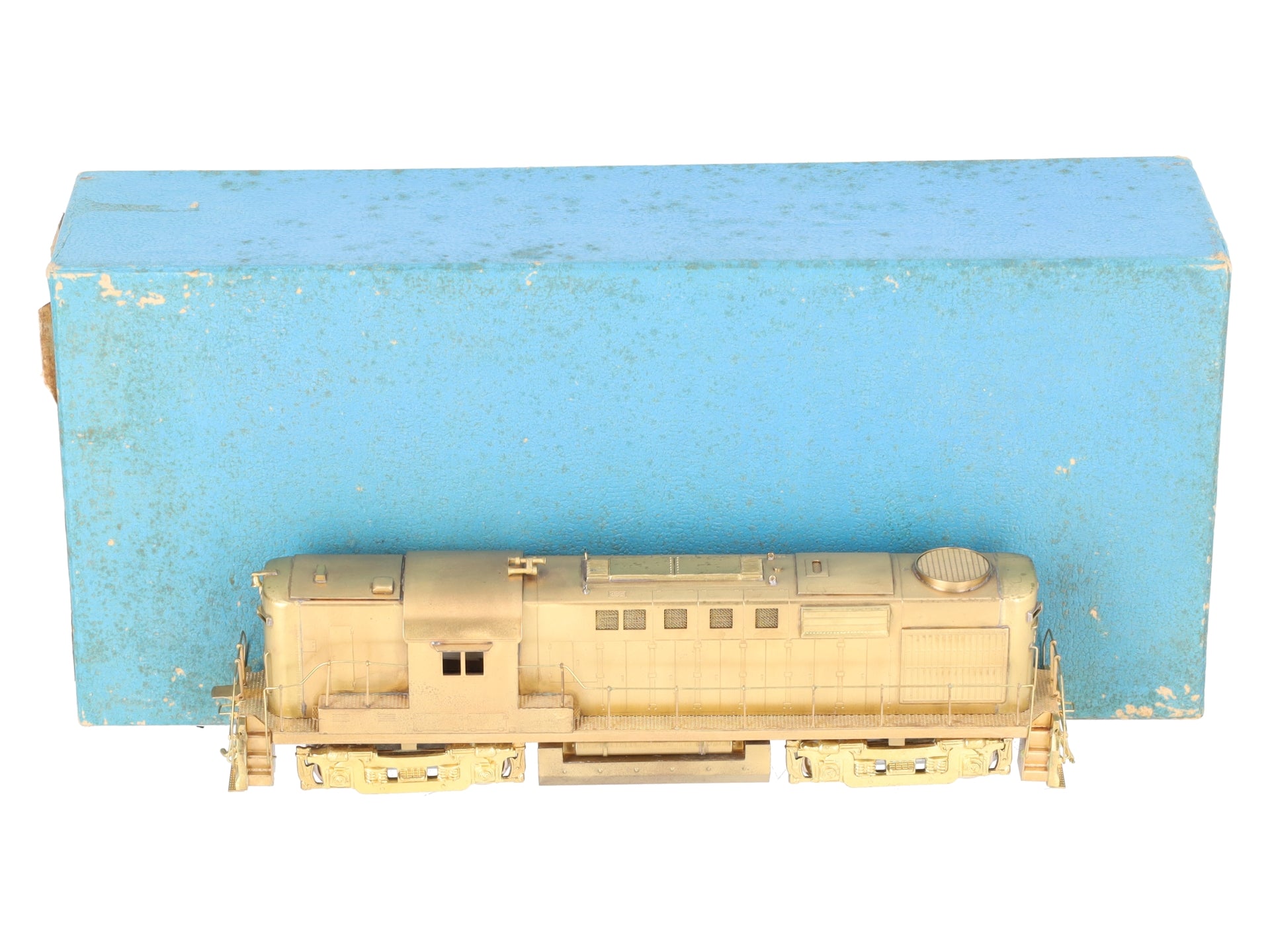 Alco Models D-127 HO Brass M.L.W. RS-18 Diesel Locomotive - unpainted EX/Box
