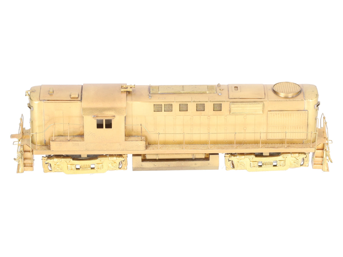 Alco Models D-127 HO Brass M.L.W. RS-18 Diesel Locomotive - unpainted EX/Box