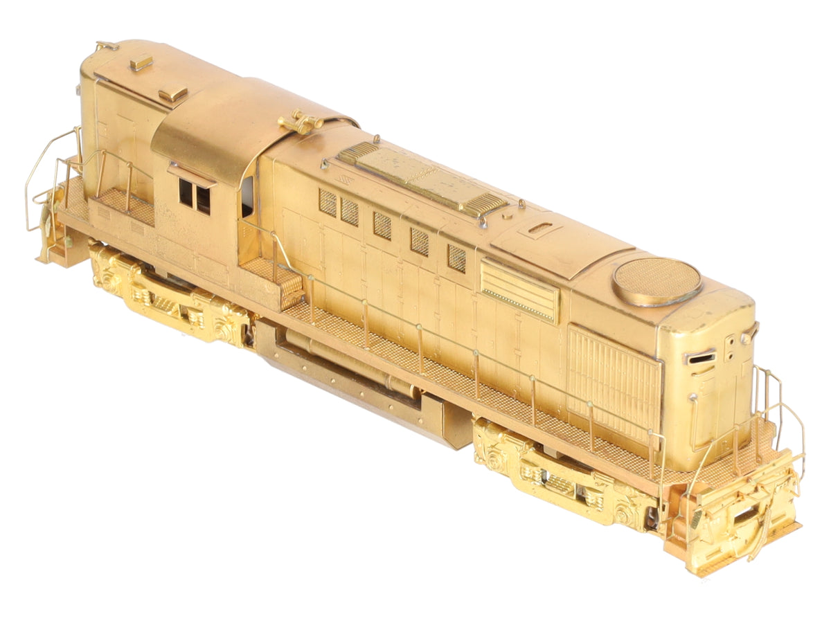 Alco Models D-127 HO Brass M.L.W. RS-18 Diesel Locomotive - unpainted EX/Box