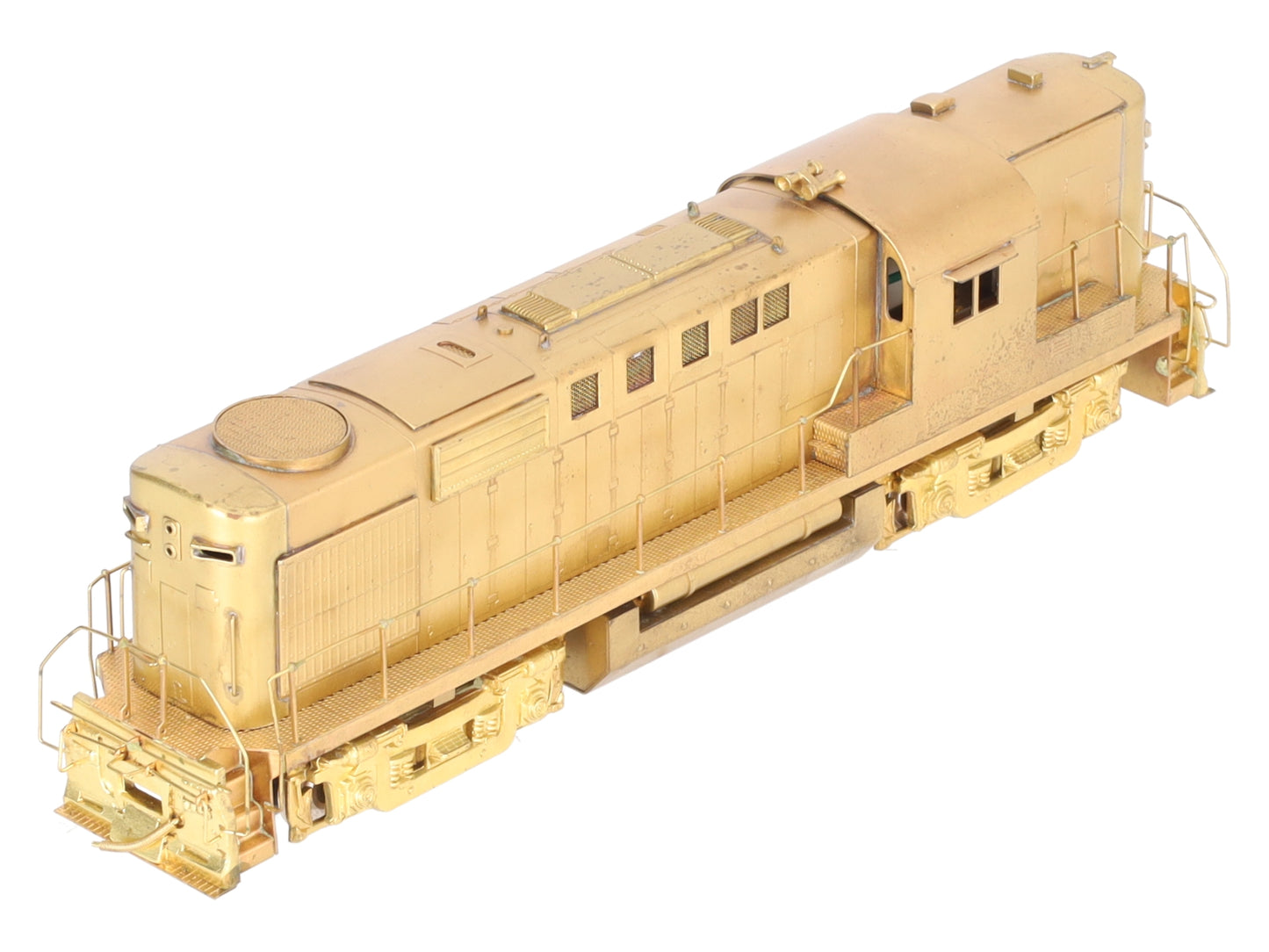 Alco Models D-127 HO Brass M.L.W. RS-18 Diesel Locomotive - unpainted EX/Box