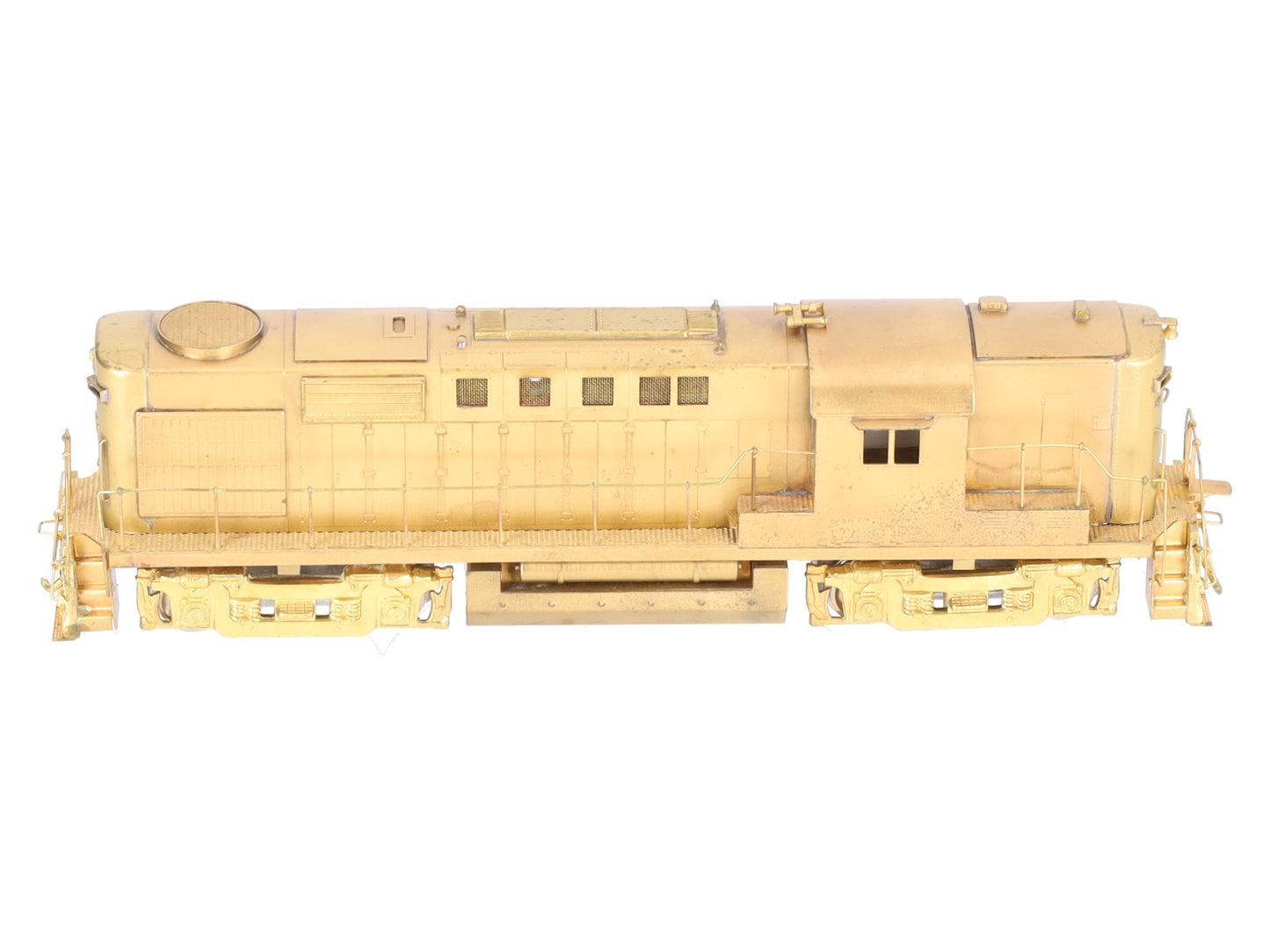 Alco Models D-127 HO Brass M.L.W. RS-18 Diesel Locomotive - unpainted EX/Box