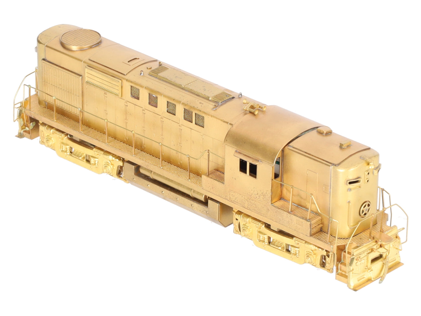 Alco Models D-127 HO Brass M.L.W. RS-18 Diesel Locomotive - unpainted EX/Box