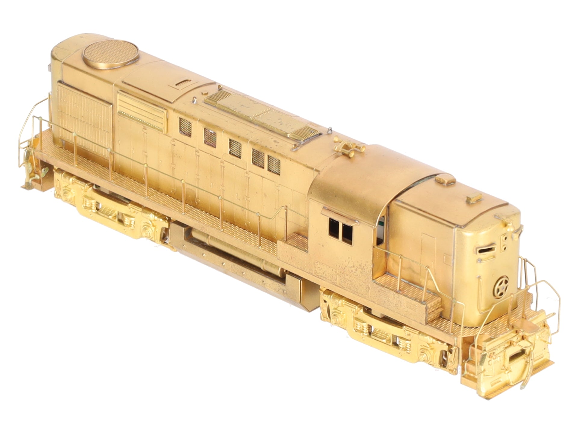 Alco Models D-127 HO Brass M.L.W. RS-18 Diesel Locomotive - unpainted EX/Box
