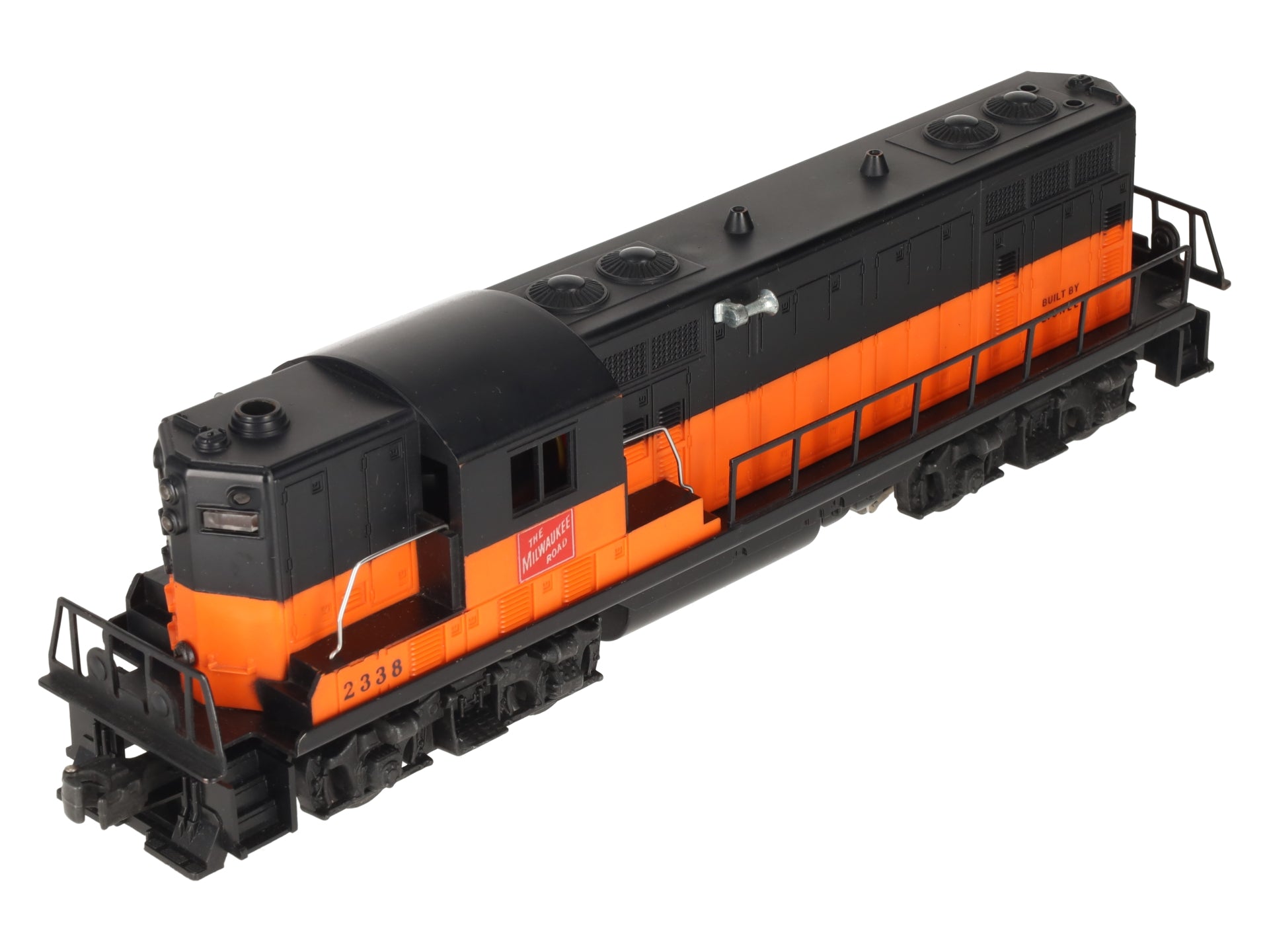 Lionel 2338 Vintage O Milwaukee GP-7 Diesel Locomotive - Solid Stripe - RARE! EX/Box