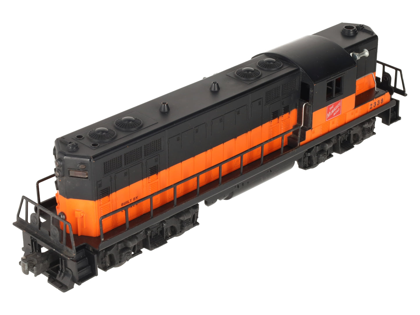 Lionel 2338 Vintage O Milwaukee GP-7 Diesel Locomotive - Solid Stripe - RARE! EX/Box