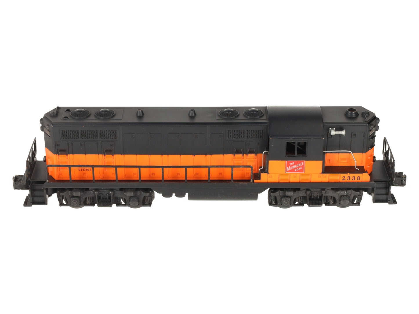 Lionel 2338 Vintage O Milwaukee GP-7 Diesel Locomotive - Solid Stripe - RARE! EX/Box
