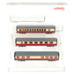 Marklin 43115 HO Scale TEE DB VT Europe Express Passenger Car (Set of 3) LN/Box